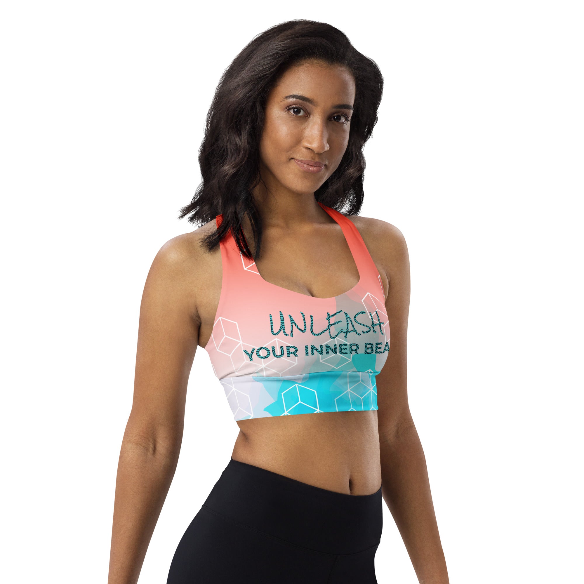 Unleash Your Inner Beast Longline Sports Bra